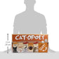 Late for the Sky CAT-opoly Cat Board Game, Family Property Trading Strategy for 2-6 Players, Ages 8+, Educational Breed Facts, Tokens, Screen-Free Fun
