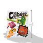 Blue Orange Cubeez Original Matching Face Changing Expression Puzzle Race with Wooden Cubes Games, 1 to 4 Players, Ages 6+