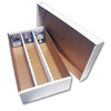 Max Protection 3-Row Super Shoe Storage Box - 3000 Card Count - 5-Pack