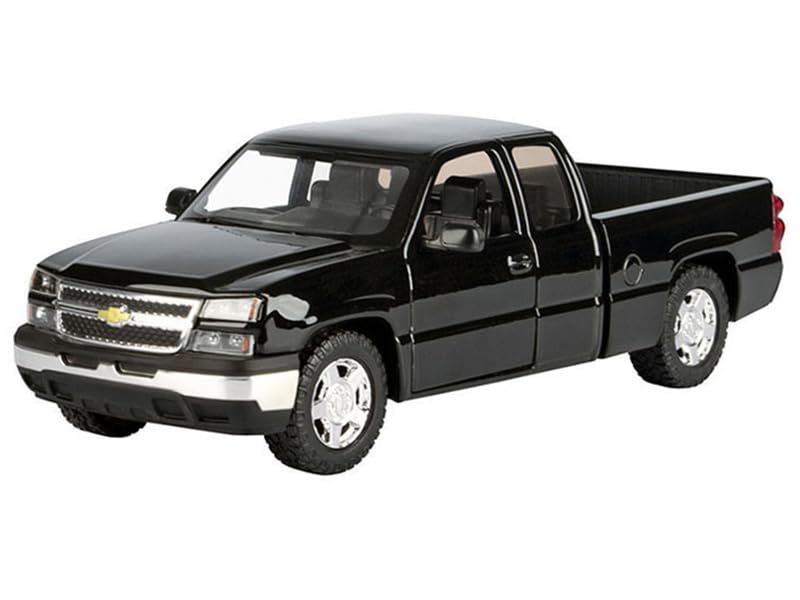 2006 1500 Pickup Truck Black Die-Cast Collection Series 1/25 Diecast Model Car by Motormax 79393-BK