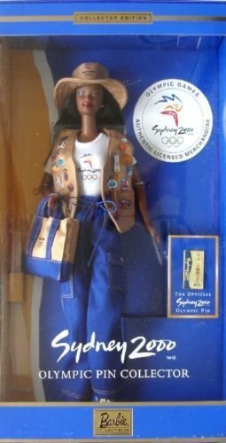 Barbie Doll Olympic Pin Collector New in Box