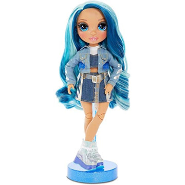 Rainbow Surprise Rainbow High Skyler Bradshaw - Blue Clothes Fashion Doll with 2 Complete Mix & Match Outfits and Accessories, Toys for Kids 4 to 15
