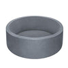 TRENDBOX Soft Foam Sponge Indoor Round Ball Pit,Ideal for Children - Dark Gray
