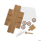 Fun Express 3D Western Covered Wagon Craft Kit Makes 12 - Cowboy Party Favors for Kids Birthday & Rodeo Themed Celebrations | VBS Vacation Bible