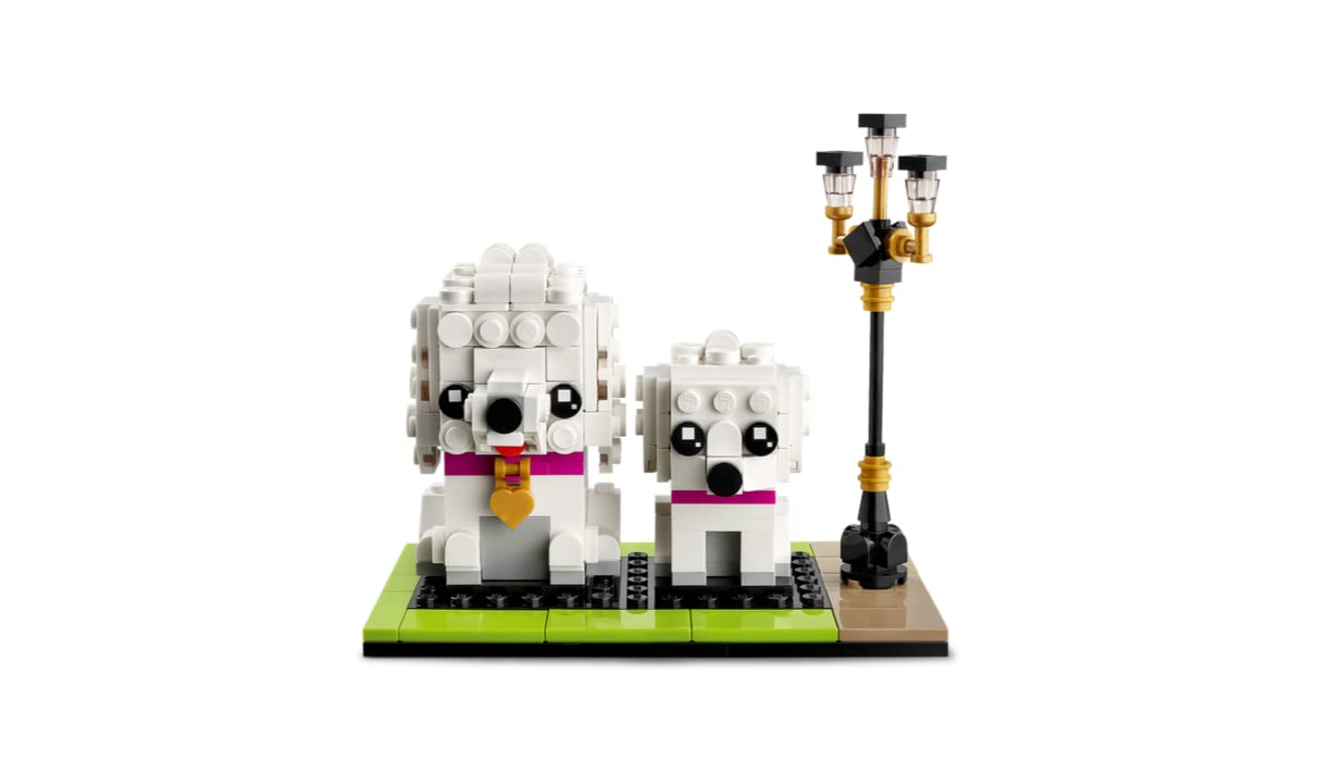 LEGO Poodle Dogs Brick Headz # 40546 304 Pieces