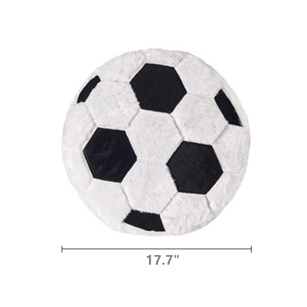 XIZHI 17.7 inch Football Throw Pillow Soft Stuffed Cushion Sports Toy Pillow Soft Durable Sports Toy for Sofa Room Decoration and Kids Boy Girls