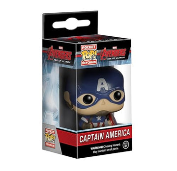 Funko Pocket Pop Keychain: Marvel - Avengers 2 - Cap America Action Figure