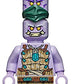 LEGO Ninjago: PoulErik Minifig with 2 Heads, Dagger, and Tribal Shield