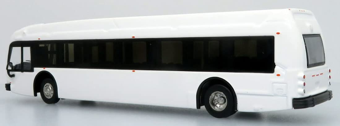 Iconic Replicas Proterra Catalyst ZX5 Diecast Bus Blank/White Transit Bus & Ready for Your own customizations! 1:87-HO Scale New in The Box