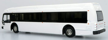 Iconic Replicas Proterra Catalyst ZX5 Diecast Bus Blank/White Transit Bus & Ready for Your own customizations! 1:87-HO Scale New in The Box