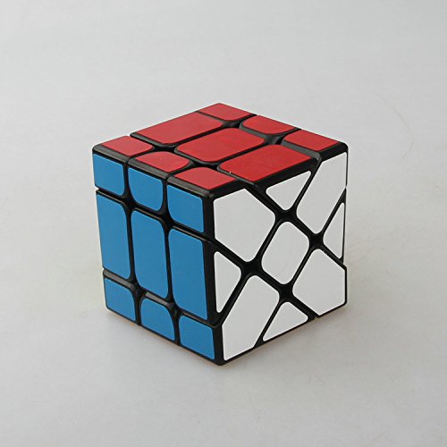 CuberSpeed Fisher Cube V2 Black Magic Cube Fisher Cube v2 Black Yileng 3x3x3 Speed Cube Puzzle