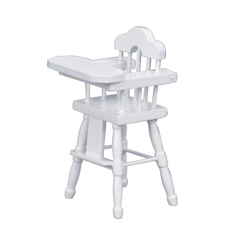 SXFSE Dollhouse Decoration Accessories, Dollhouse Furniture Dining Chair Miniature Living Room Pretend Play Toy