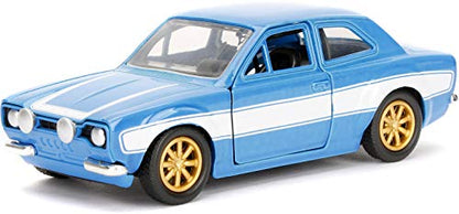 Jada Fast & Furious 1:32 Brian's Ford Escort Die-Cast Car, Toys for Kids and Adults