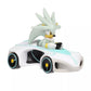 Sonic The Hedgehog Team Racing Silver Die-Cast Vehicle