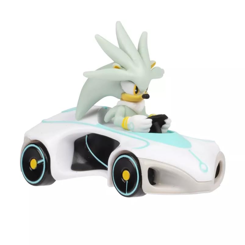 Sonic The Hedgehog Team Racing Silver Die-Cast Vehicle