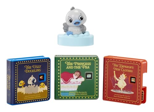 Little Tikes Story Dream Machine 3 Fairy Tale Story Collections, Ugly Duckling and More, Bonus Character. Projects Storytime for Kids, Audio Play, Fun