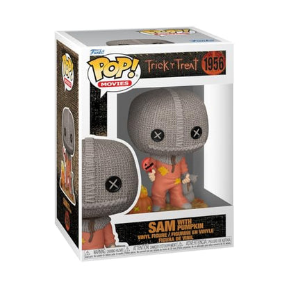 Funko Pop! Movies: Sam with Pumpkin - Trick 'r Treat - Collectable Vinyl Figure - Gift Idea - Official Merchandise - Toys for Kids & Adults - Disney