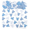 Blue Bodysuit Confetti - Blue Gingham Baby Shower Confetti,Baby Shower Decoration,Boy/Girl Onsie Decor (blue-1)