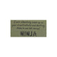 Watchover Voodoo 3-Inch Ninja Keychain - Handcrafted Gift to Bring Good Luck and Positivity Everywhere You Go