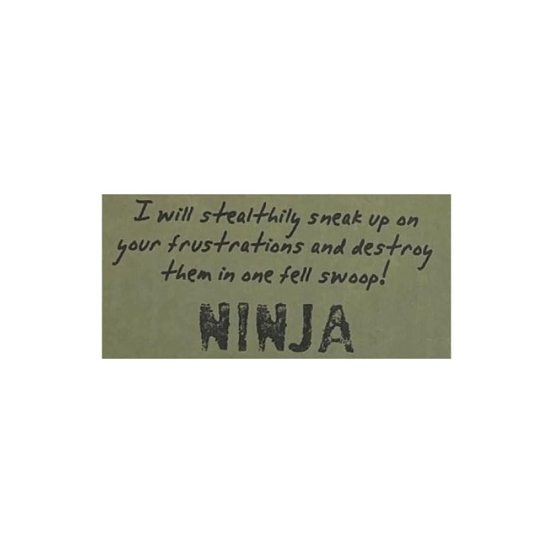 Watchover Voodoo 3-Inch Ninja Keychain - Handcrafted Gift to Bring Good Luck and Positivity Everywhere You Go