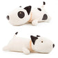Vintoys Bull Terrier Dog Big Hugging Pillow Soft Plush Toy Stuffed Animals White 21"
