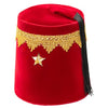 Dress Up America Red Fez Hat - Turkish Costume Hat - Moroccan Tarboosh/Tarboush (Kids)