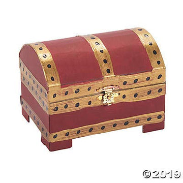 Fun Express DIY Mini Treasure Chests - Makes 12 - Crafts for Kids