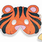Fun Express Color Your Own Zoo Animal Masks - 12 Make Animal Faces Arts & Crafts Jungle Safari Party Zoo Birthday Party - Kids Crafts Activities DIY