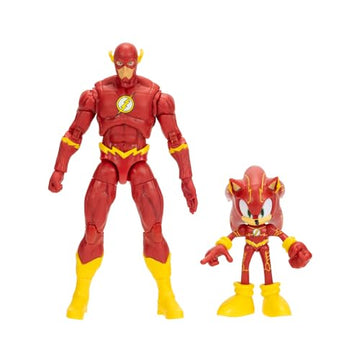 DC X Sonic the Hedgehog Sonic as The Flash & The Flash 2.5/5-inch Figures Multipack