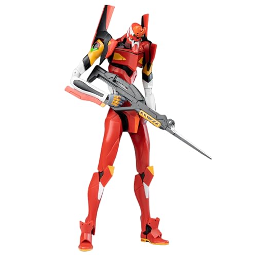 YOLOPARK Evangelion Figure - 7.87 Inch Highly Articulated Humanoid Decisive Weapon Neon Genesis Evangelion Model Kit (EVA-02)