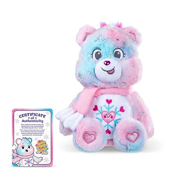 Care Bears - Collector Edition 14" Snowflake Sparkle Bear - Medium Size Plush - Soft, Huggable Plushie, Stuffed Animal for Girls and Boys, Ages 4+