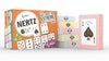 Regal Games Nertz Card Game for Kids & Adults - Decks of Cards 6 Pack - 6 Color Wide-Size Decks & Fun Playing Cards - Deck of Playing Cards for Poker