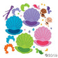 Mermaid Foam Ornament Ck- 24 Pc - Crafts for Kids and Fun Home Activities