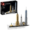 LEGO Architecture New York City Model Kit - Bedroom or Office Decor for Kids & Adults, Ages 12+ - Building Blocks to Display - NYC Gift & Souvenir