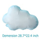 YuBoBo 42PCS Foil Cloud Balloons And Latex Balloon Baby Shower Decorations For Girl And Boy, Happy Birthday Balloon,Romantic Anniversary Decorations