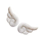 GSHLLO 20 Pcs Cute Kawaii Plush Angel Wings for DIY Crafts Hair Accessories