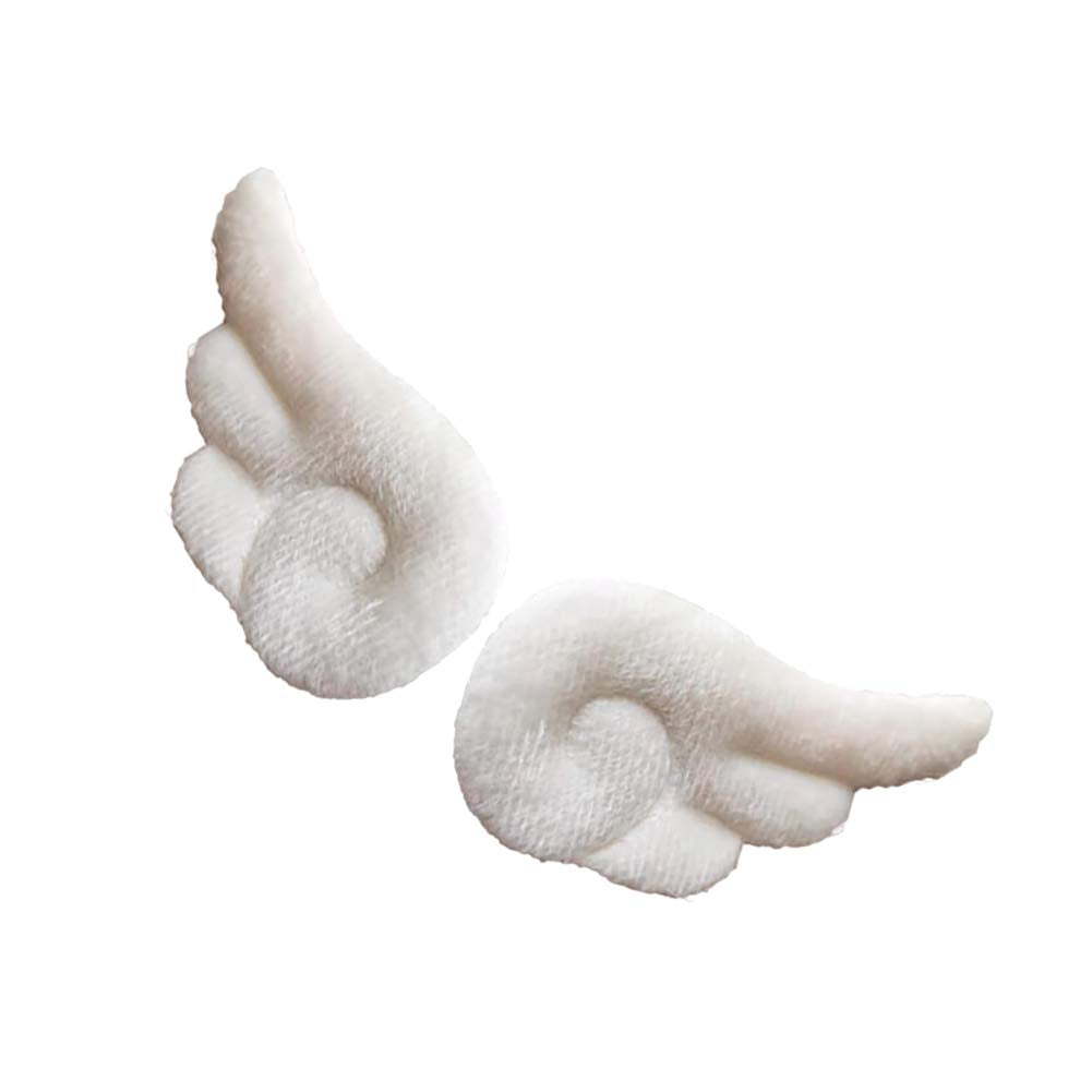 GSHLLO 20 Pcs Cute Kawaii Plush Angel Wings for DIY Crafts Hair Accessories