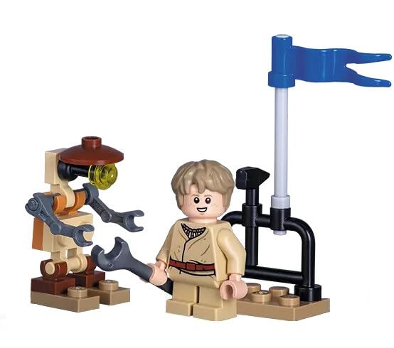 LEGO Star Wars: Young Anakin Skywalker Minifigure with Pit Droid