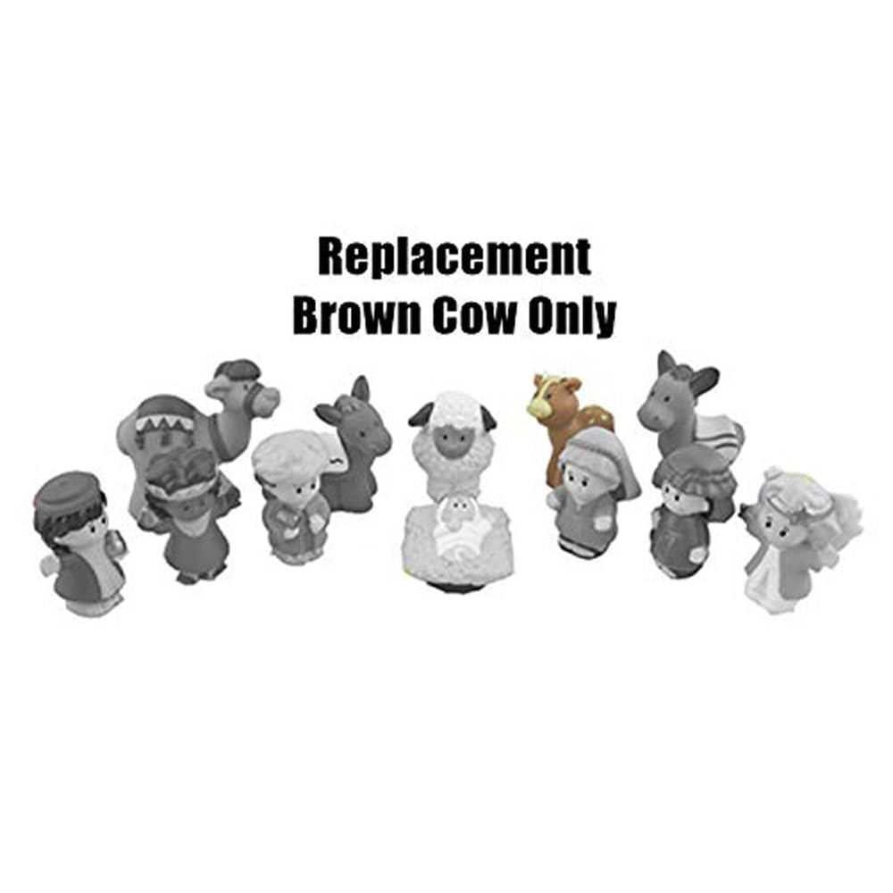 Replacement Cow Figure for Fisher-Price Little People Deluxe Christmas Story, Nativity Playset ~ J2404