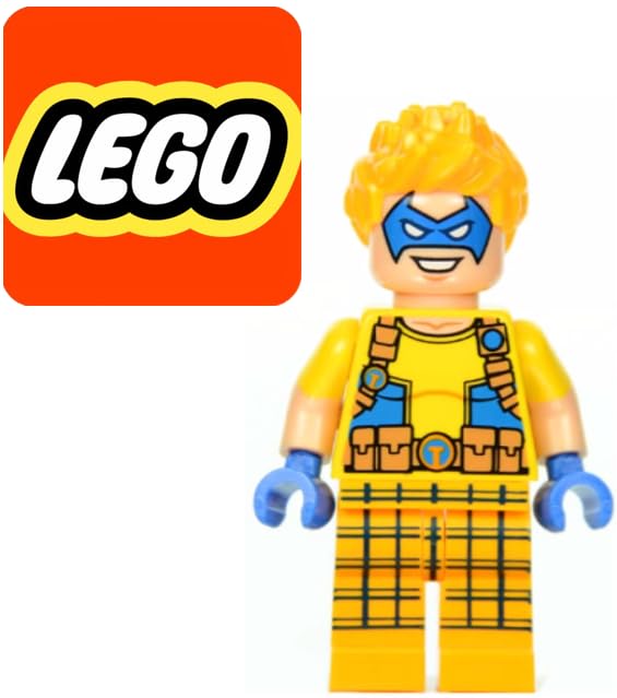 Super Heroes LEGo's DC Justice League Trickster Minifigure