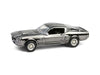 Greenlight 1967 Ford Mustang Eleanor Diecast Model Car, Silver Chrome Edition, 1:64 Scale, Gone in Sixty Seconds Movie Collectible