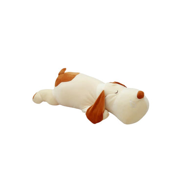 OUKEYI Sleep Dog Plush Hugging Pillow, Very Soft Puppy Stuffed Animals Toy Gifts Gray 20 inch