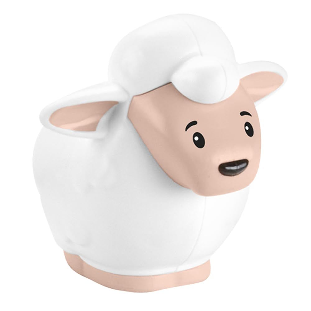 Replacement Part for Fisher-Price Little-People Christmas Nativity Playset - HPP89 ~ Replacement White Sheep Figure