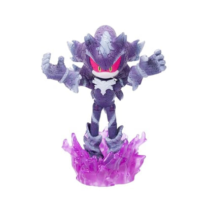 Sonic the Hedgehog 4-inch Mephiles the Dark Action Figure with Purple Mist Base Accessory. Ages 3+ (Officially Licensed by Sega)