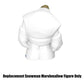 Replacement Part for Fisher-Price Little-People Carry Along Castle Case Playset - HMX76 ~ Replacement Snowman Marshmallow Figure ~ Inspired by Disney