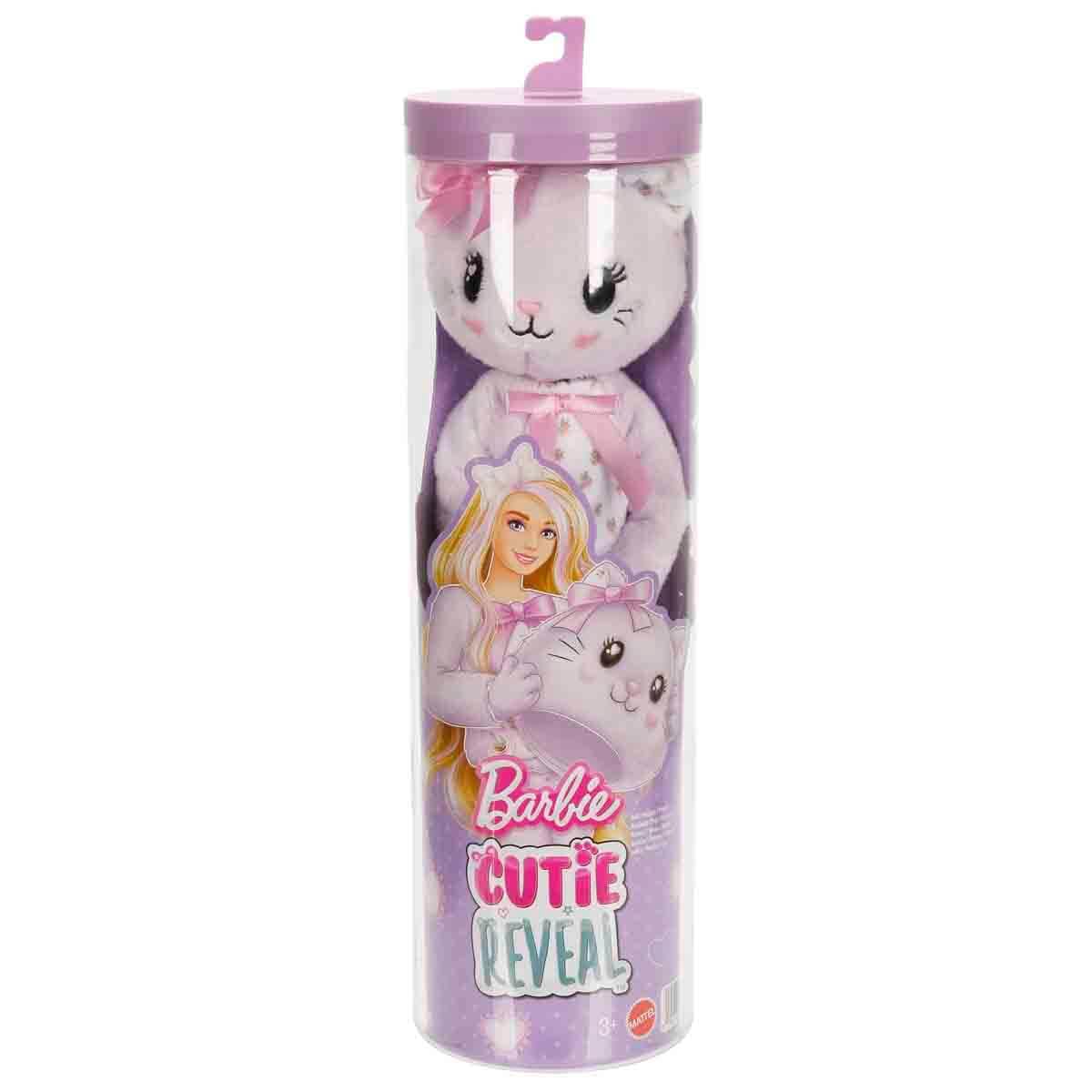 Barbie Cutie Reveal Doll & Accessories, Cuddly Series Kitten