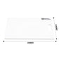 Better Hockey Extreme Sauce Launch Pad - Size 16 inches x 24 inches - Perfect for Saucer Passing and Backyard Games - Simulates the Feel of Real Ice