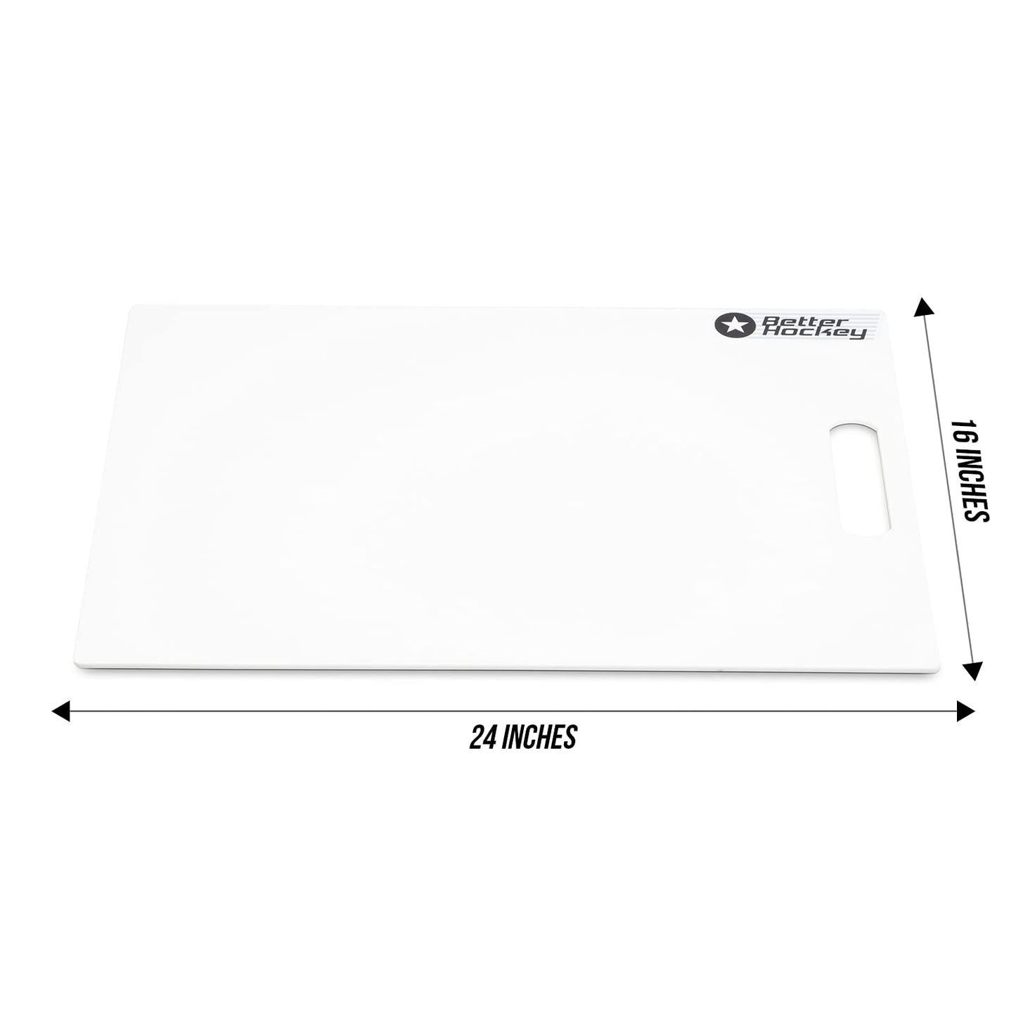 Better Hockey Extreme Sauce Launch Pad - Size 16 inches x 24 inches - Perfect for Saucer Passing and Backyard Games - Simulates the Feel of Real Ice