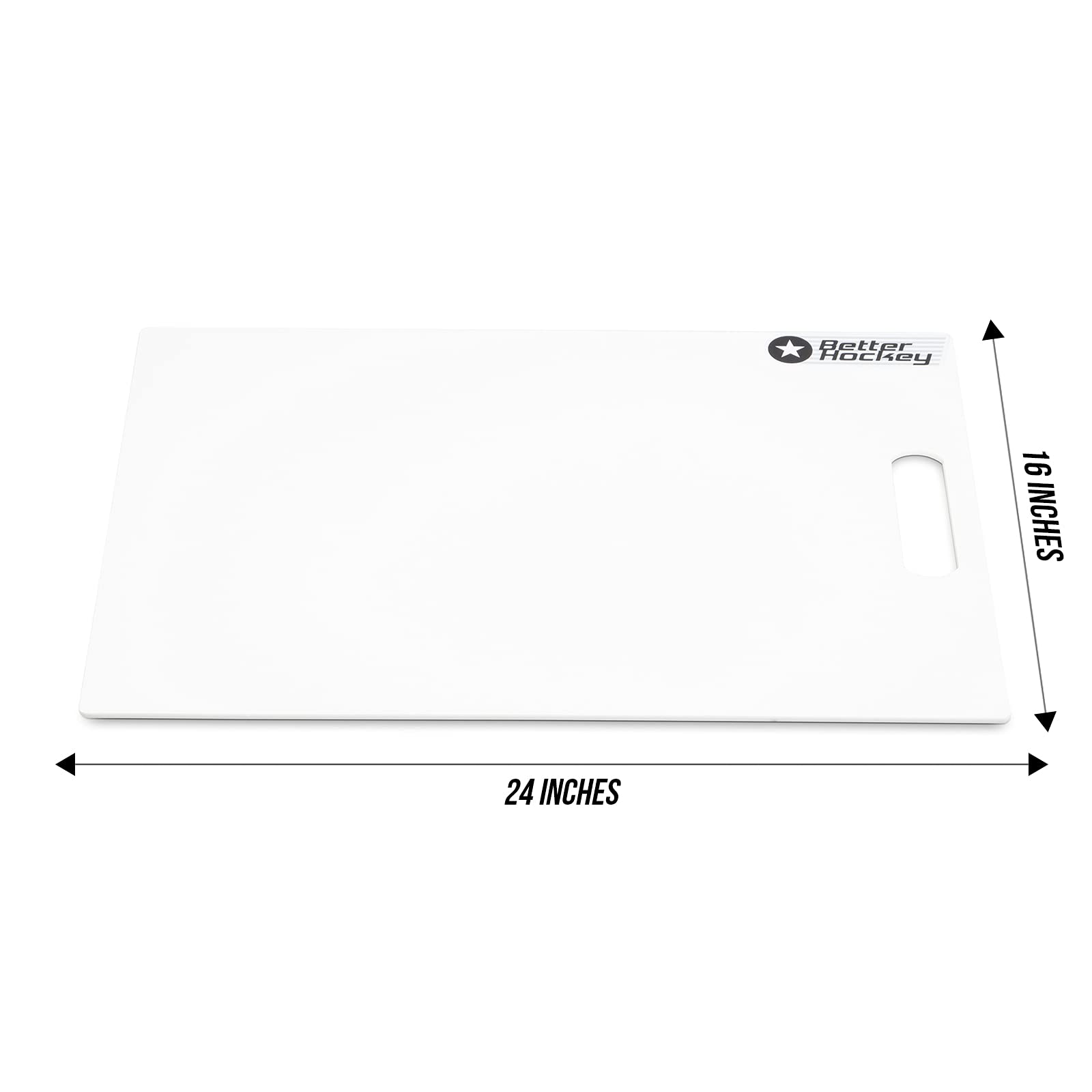 Better Hockey Extreme Sauce Launch Pad - Size 16 inches x 24 inches - Perfect for Saucer Passing and Backyard Games - Simulates the Feel of Real Ice
