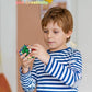 Megaminx Cube, Roxenda 3x3x3 Pentagonal Speed Cube Dodecahedron Magic Cube Puzzle Toy (Black)